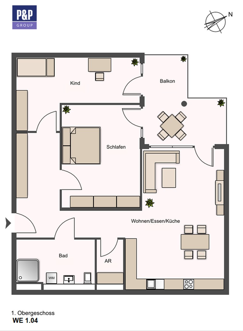 *TOP* wunderschöne Wohnung am Fürther STADTPARK WE 1.10 – Fürth – Vorschaubild 29