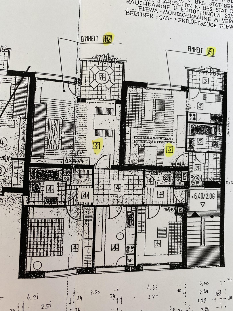 Mehrfamilienhaus mit 8 Wohnungen+1 Gewerbe nach WEG geteilt, 4 Garagen, 7 Stellplätze – Nürnberg – Vorschaubild 29