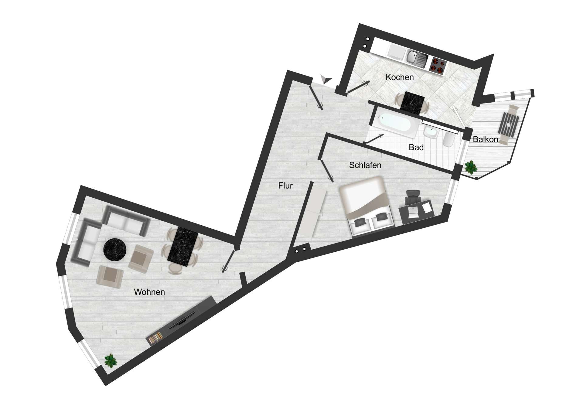 Sofort einziehen in der Südvorstadt | Balkon | Aufzug | Fernwärme | Stuck – Leipzig – Vorschaubild 21