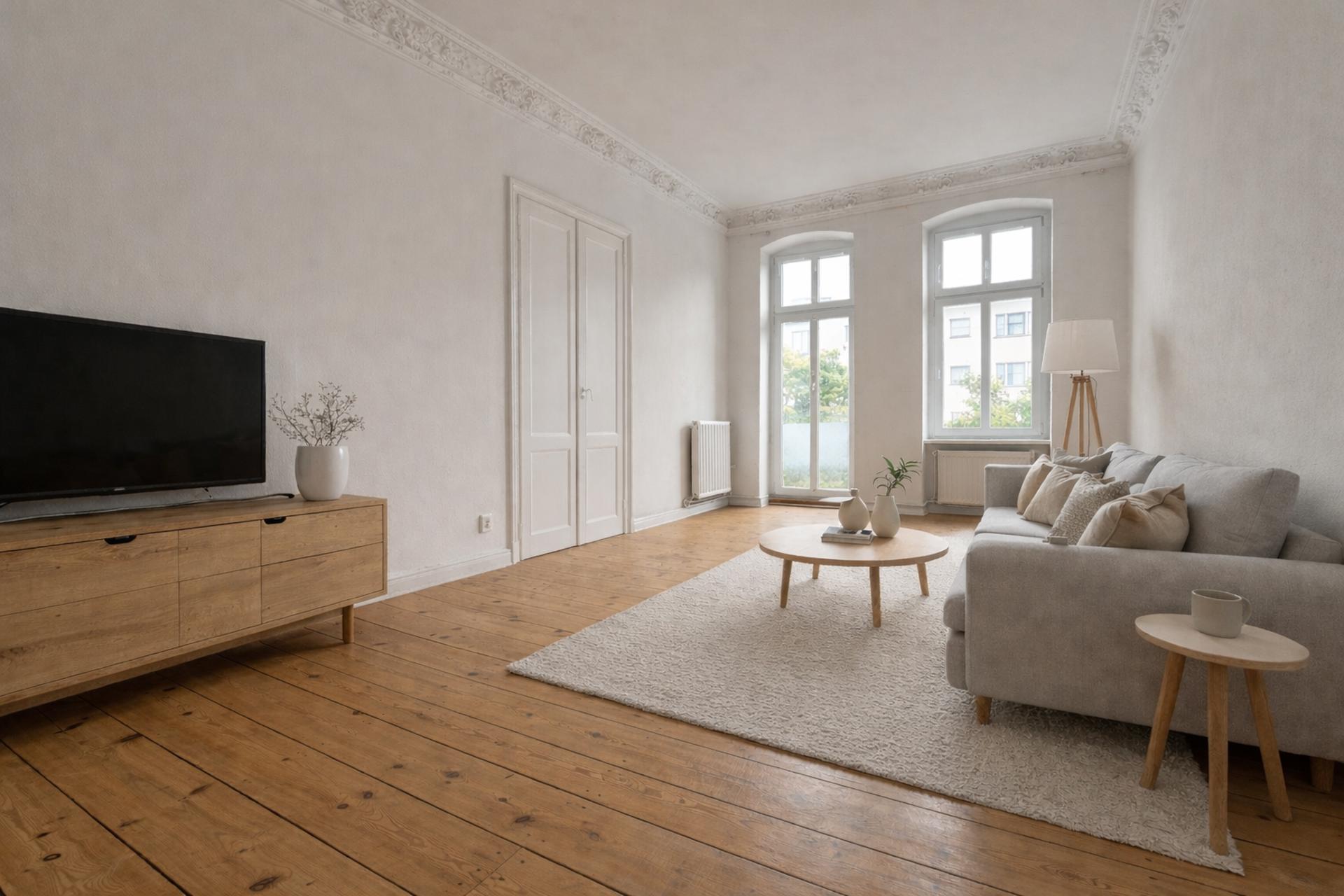Renovierungsbedürftige 5,5 Zimmer-Wohnung zum Kauf mit Balkon in Berlin – Berlin – Vorschaubild 3