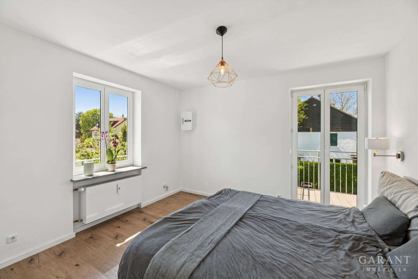München-Hadern: Neuwertige 3,5 Zimmer-Wohnung mit zwei Balkonen, Garten & Wärmepumpe. – München – Vorschaubild 8