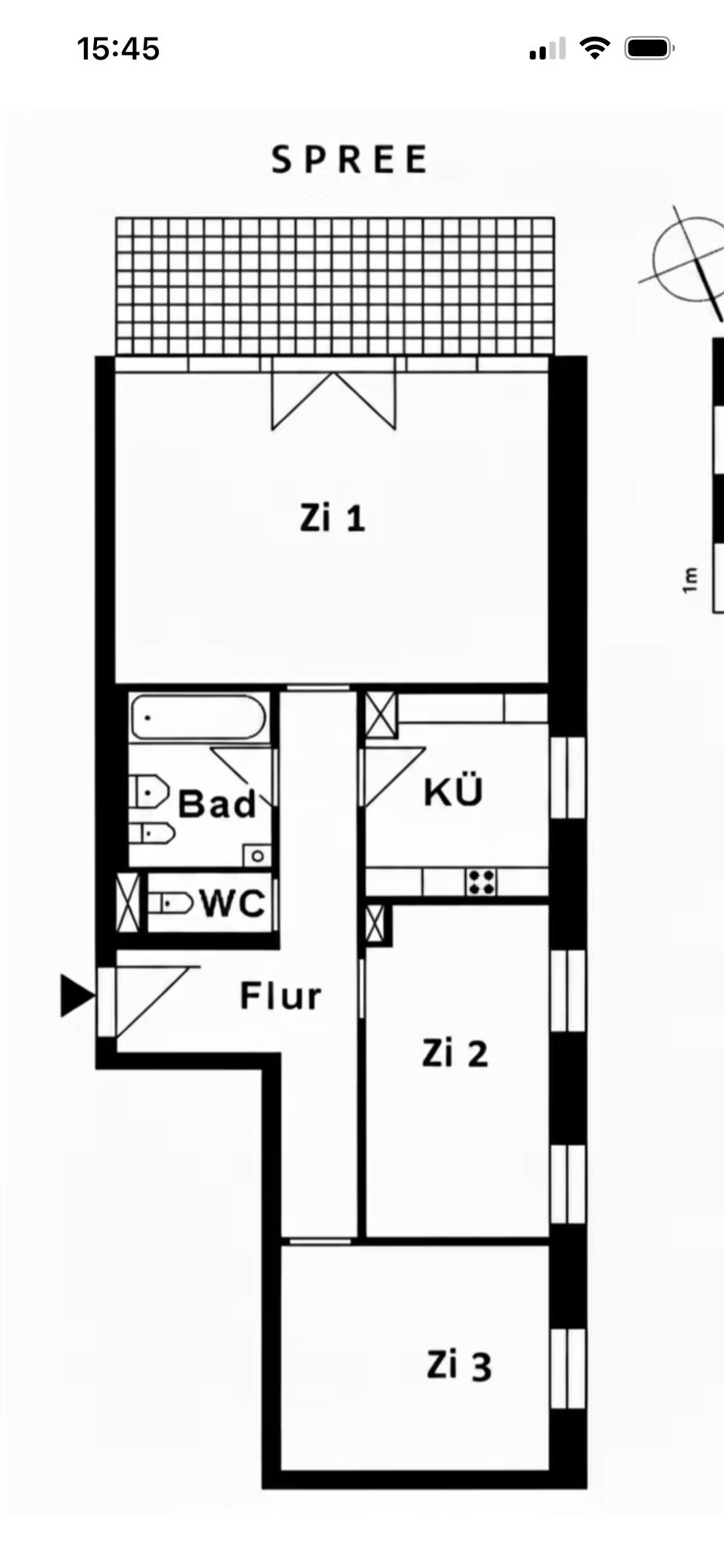 bezugsfreie Traumwohnung mit Stellplatz in Bestlage mit Blick auf die Spree – Berlin – Vorschaubild 22