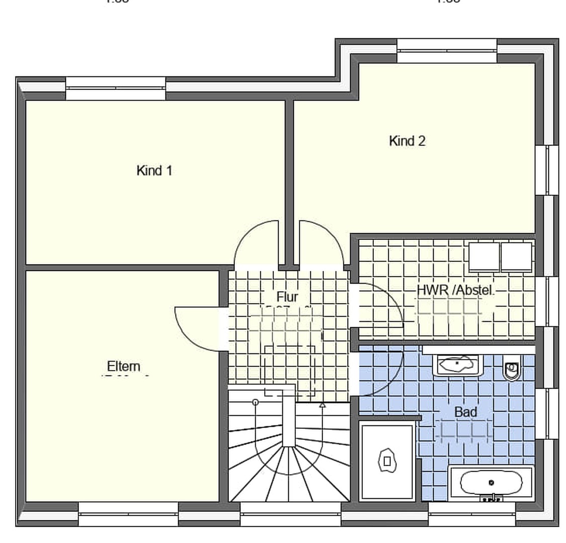 Neubau einer DHH 5-Zimmer-Haus in Hiltrup-Sternkamp 20a, Erstbezug – Münster – Vorschaubild 7