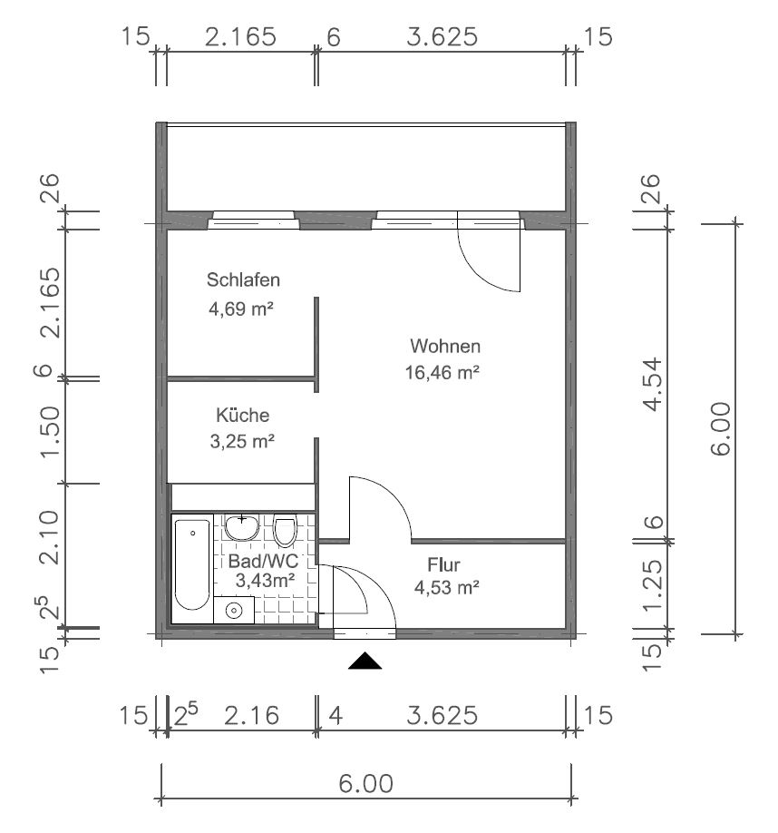 Appartement am Teich ... Vielleicht mit Möbeln? – Gera – Vorschaubild 10