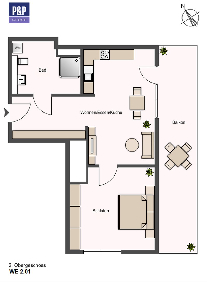 *TOP* wunderschöne Wohnung am Fürther STADTPARK WE 2.01 – Fürth – Vorschaubild 29