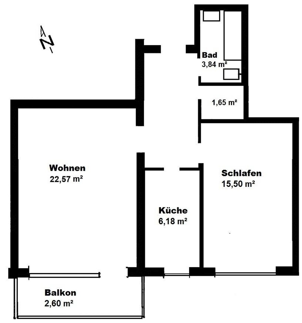 Charmante 2-Zimmer-Wohnung in München-Sendling-Westpark - provisionsfrei – München – Vorschaubild 11