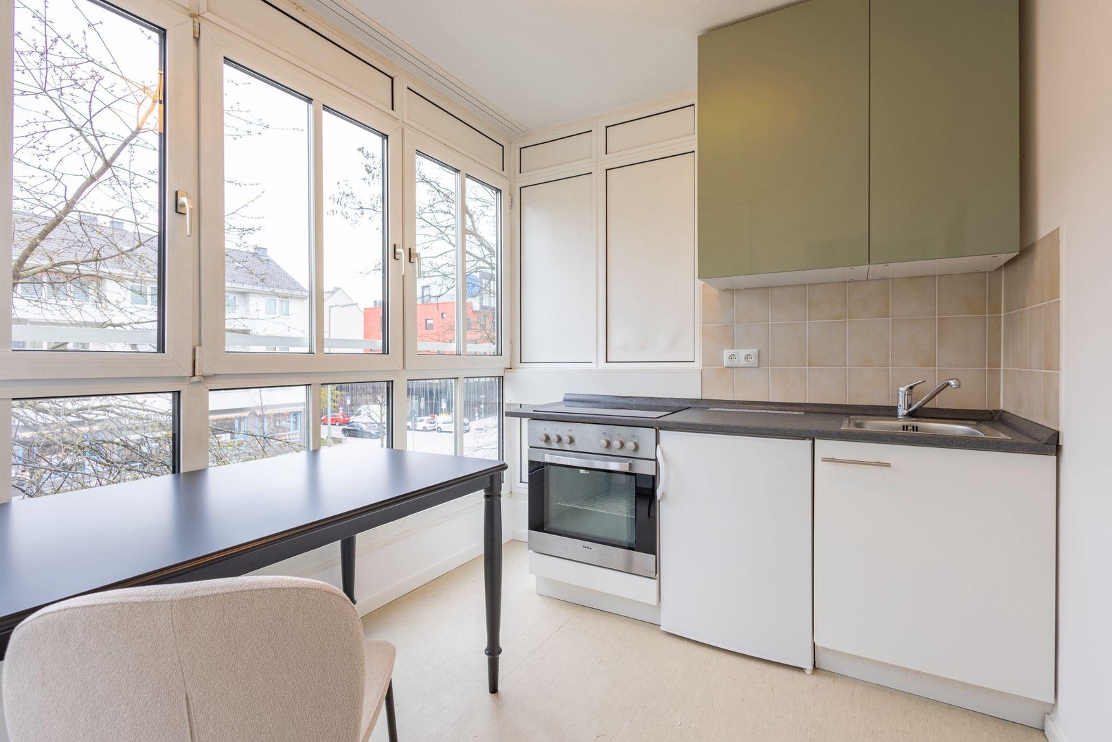 Modernes, renoviertes 1-Zimmer-Apartment mit Balkon – sofort bezugsfertig – München – Vorschaubild 5