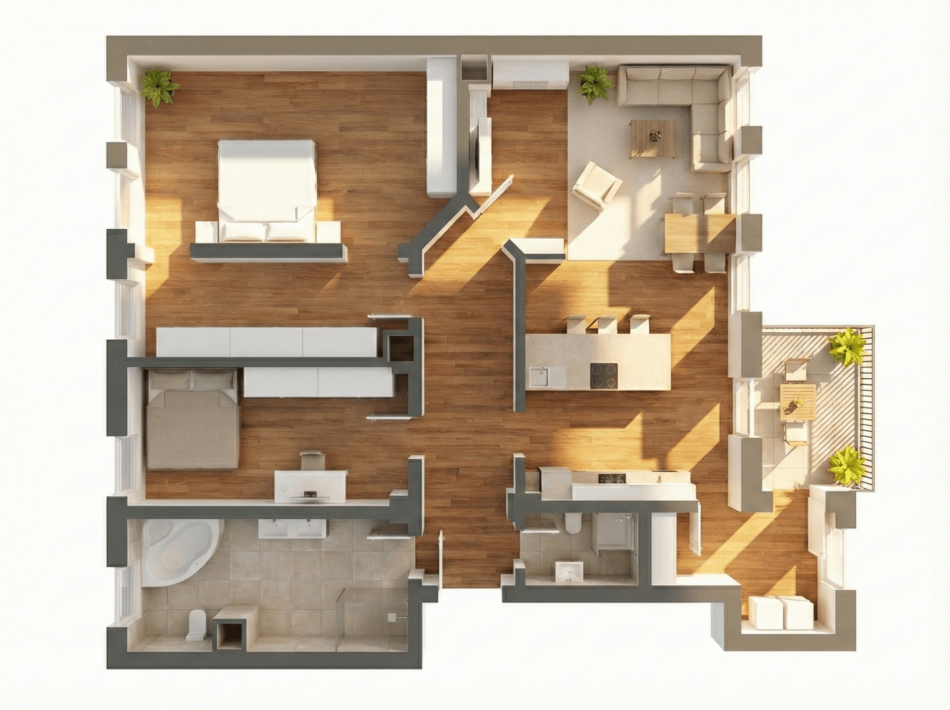 Bezugsfrei | 2020 modernisiert | Balkon | Luxusbad – Leipzig – Vorschaubild 22