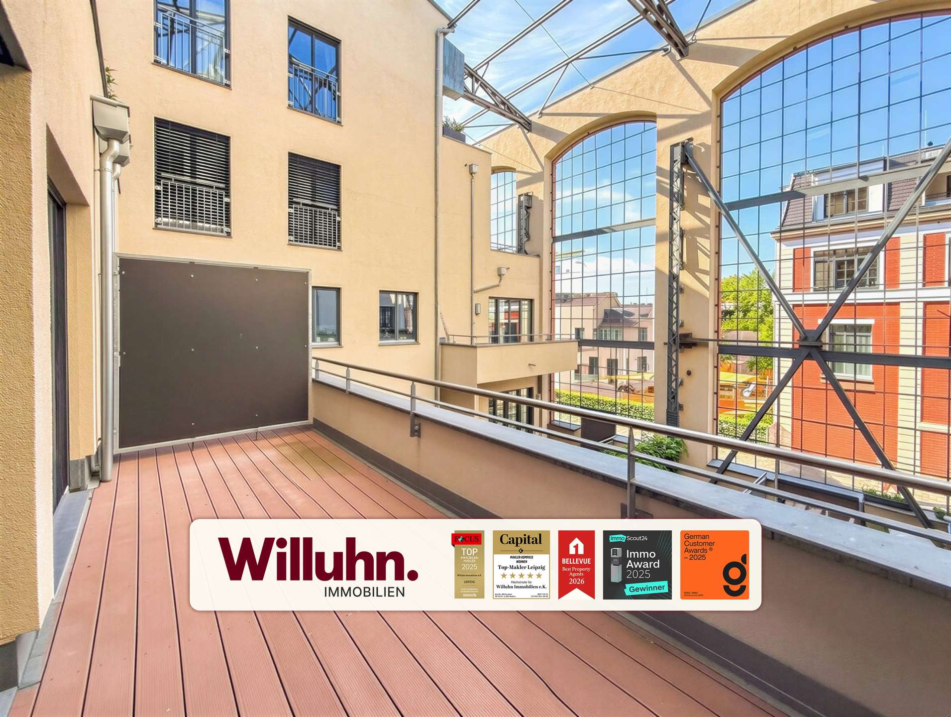 Bleichert Werke! Bezugsfreier Wohntraum | Fußbodenheizung | Balkon | Stellplatz | Einbauküche