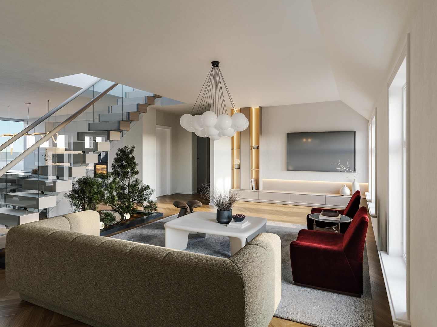 Ihr 280m² Penthouse am Stuttgarter Platz | DG-Rohling zum Selbstausbau | Aufzug & Dachterrasse – Berlin – Vorschaubild 2