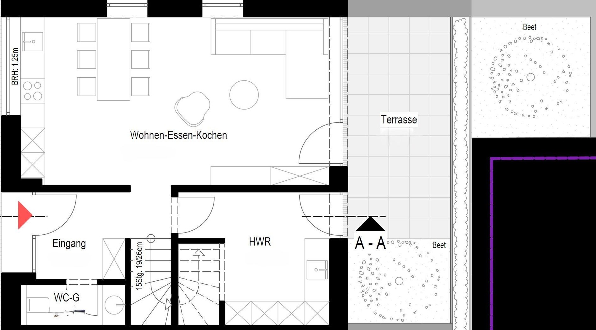 Neubau Reihenhaus ca. 104 m² inkl. Küche & Carport im Deegfeld mit Garten – Nordhorn – Vorschaubild 13