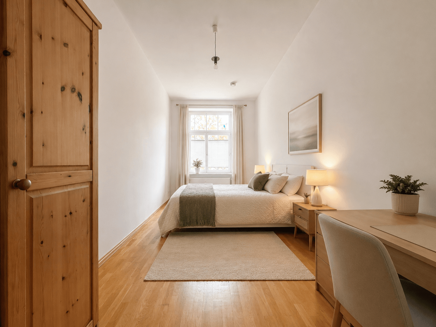 Kernsanierung in 2016 I 3-Zimmer I Hochparterre I Balkon I Tageslichtbad mit Wanne I Denkmalschutz – Leipzig – Vorschaubild 5
