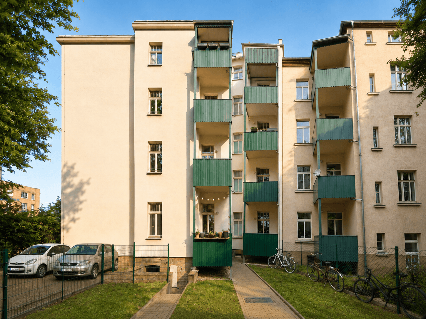 Kernsanierung in 2016 I 3-Zimmer I Hochparterre I Balkon I Tageslichtbad mit Wanne I Denkmalschutz – Leipzig – Vorschaubild 14