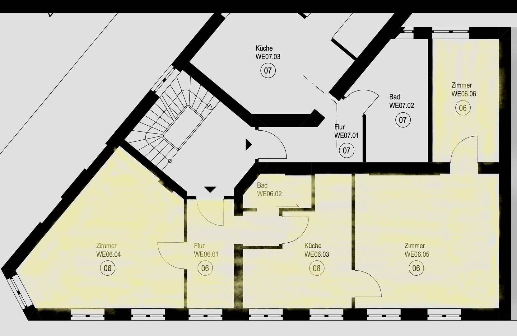 Schöne 3-Zimmer Wohnung mit Wohnküche nahe Carlswerk – Köln – Vorschaubild 3