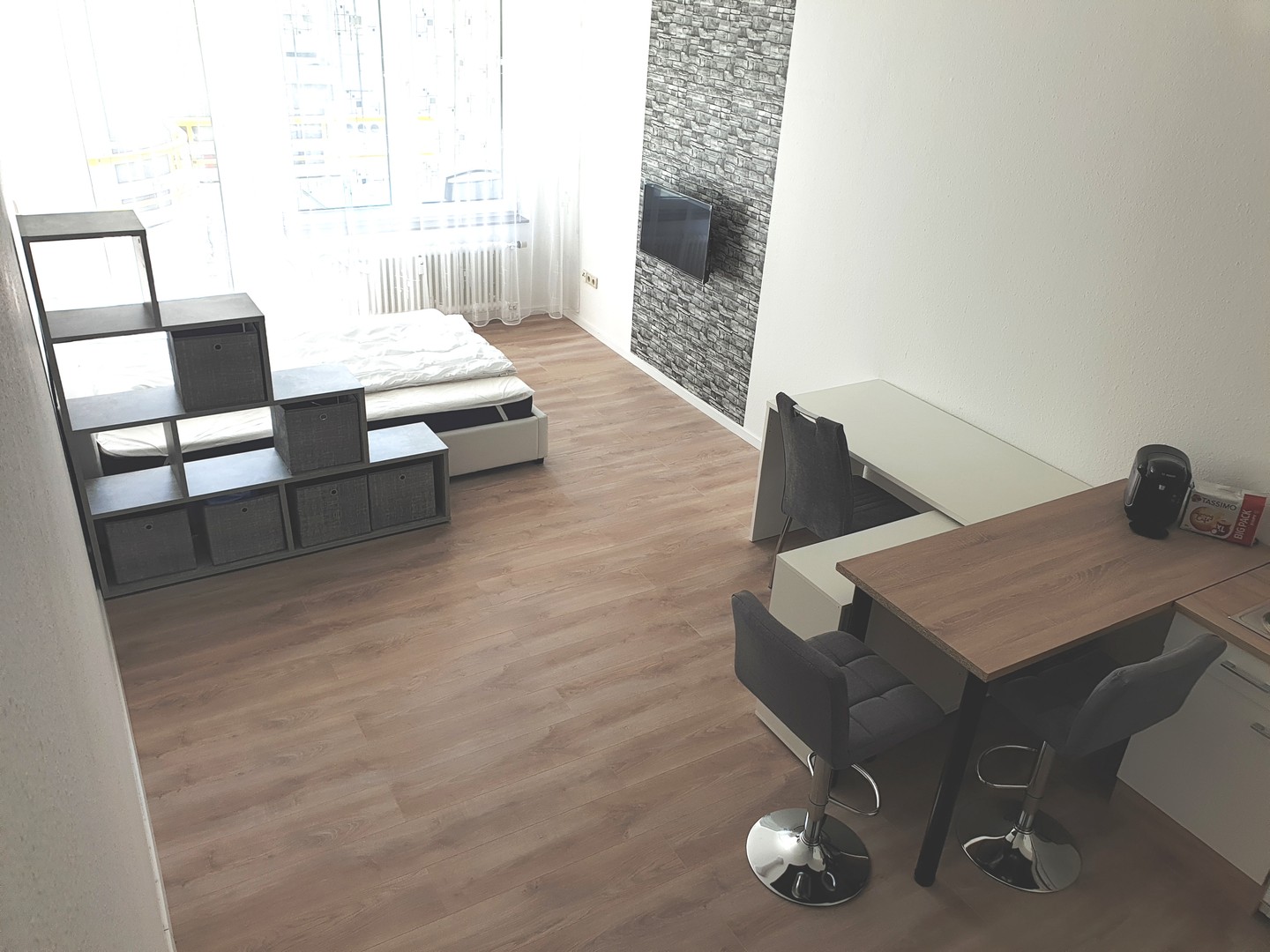 Hochwertiges Apartment vollmöbliert mit TG Stellplatz und großem Balkon ab Juli verfügbar – Heidelberg – Vorschaubild 6