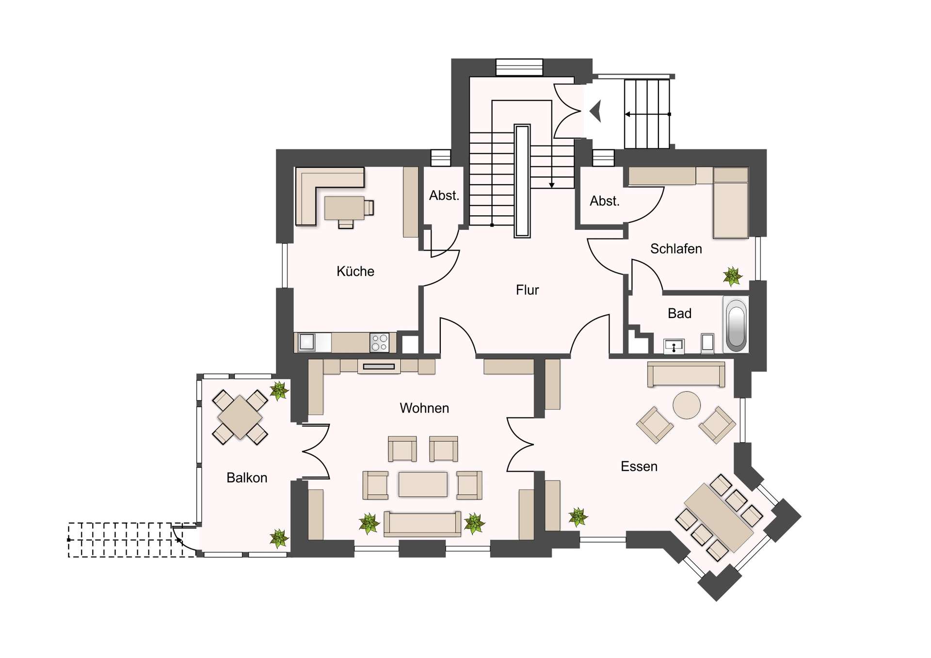 *ab sofort mieten* Gründerzeitvilla I 7 Zimmer I 308 m² Wohnfläche I 2.020 m² Garten I 2 Stellplätze – Markkleeberg – Vorschaubild 47