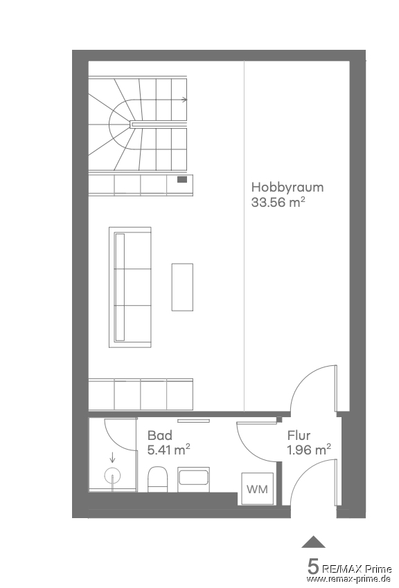 Für Individualisten: Stilvolle Split-Level-Wohnung über 3 Etagen mit Terrasse und Wow-Effekt – München – Vorschaubild 14