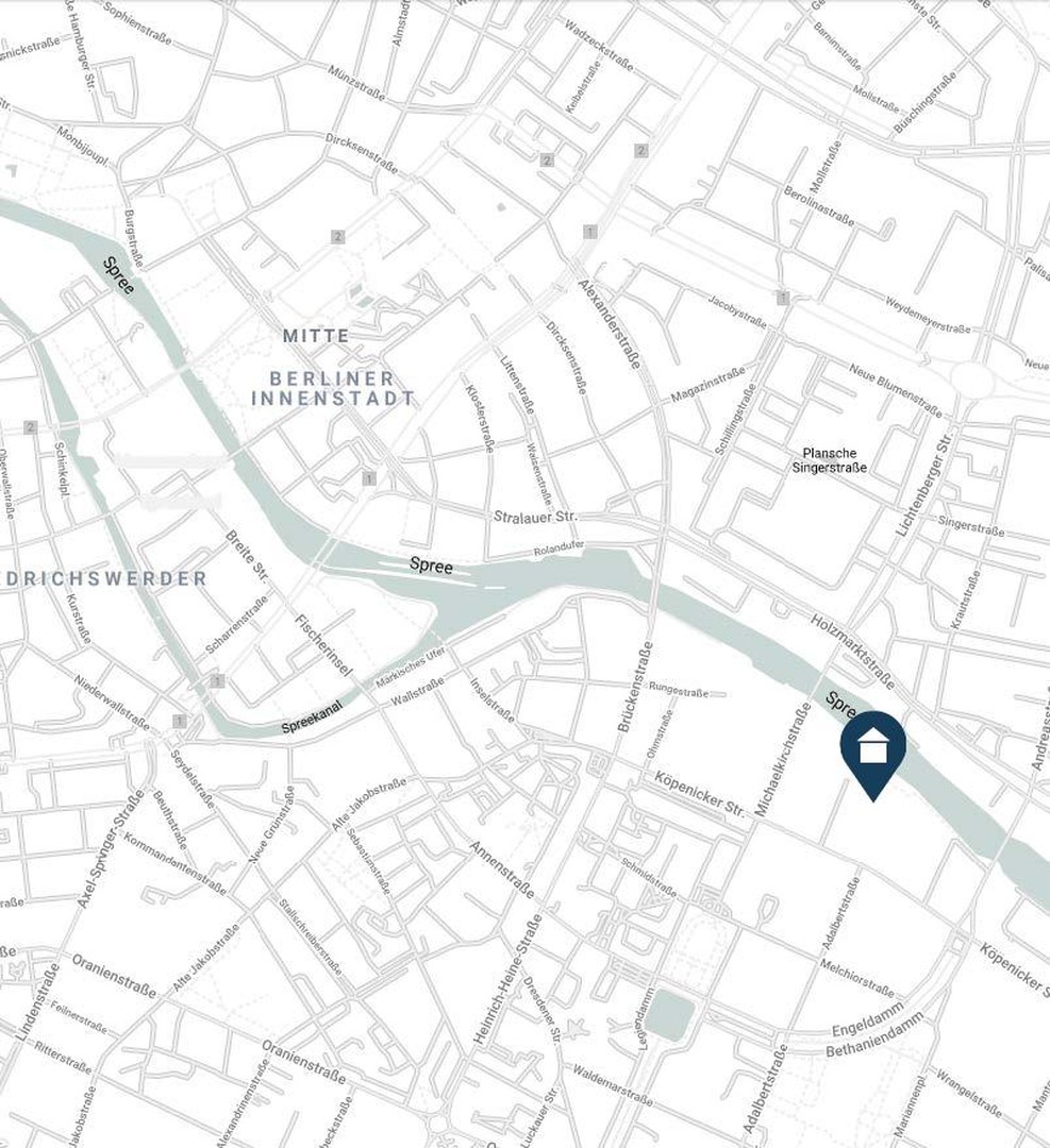Modernes Penthouse-Loft in Berlin-Mitte direkt an der Spree – Berlin – Vorschaubild 13