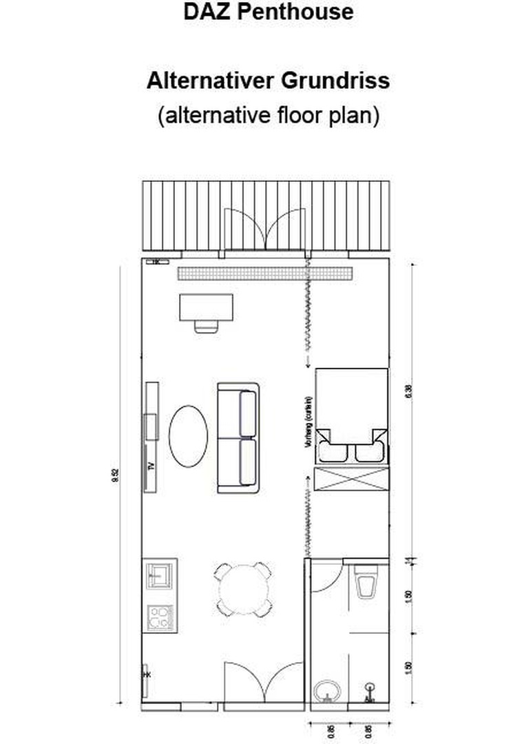 Modernes Penthouse-Loft in Berlin-Mitte direkt an der Spree – Berlin – Vorschaubild 14