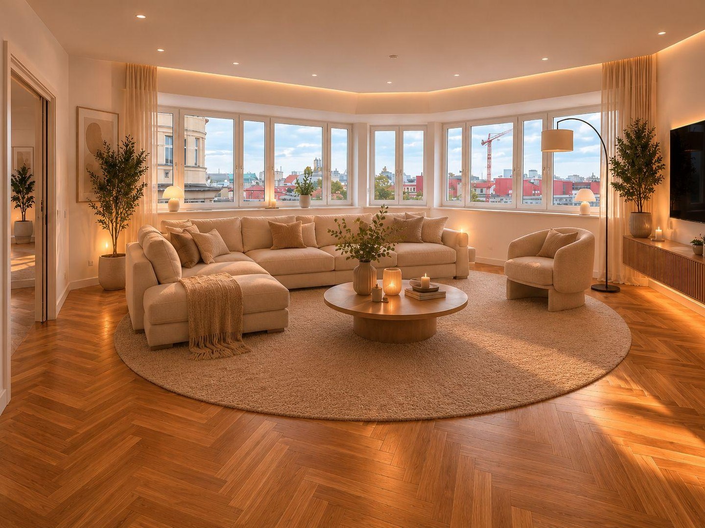 Provisionsfrei: Außergewöhnliche Dachgeschosswohnung mit Blick über Berlin und toller Dach-Terrasse – Berlin – Vorschaubild 27