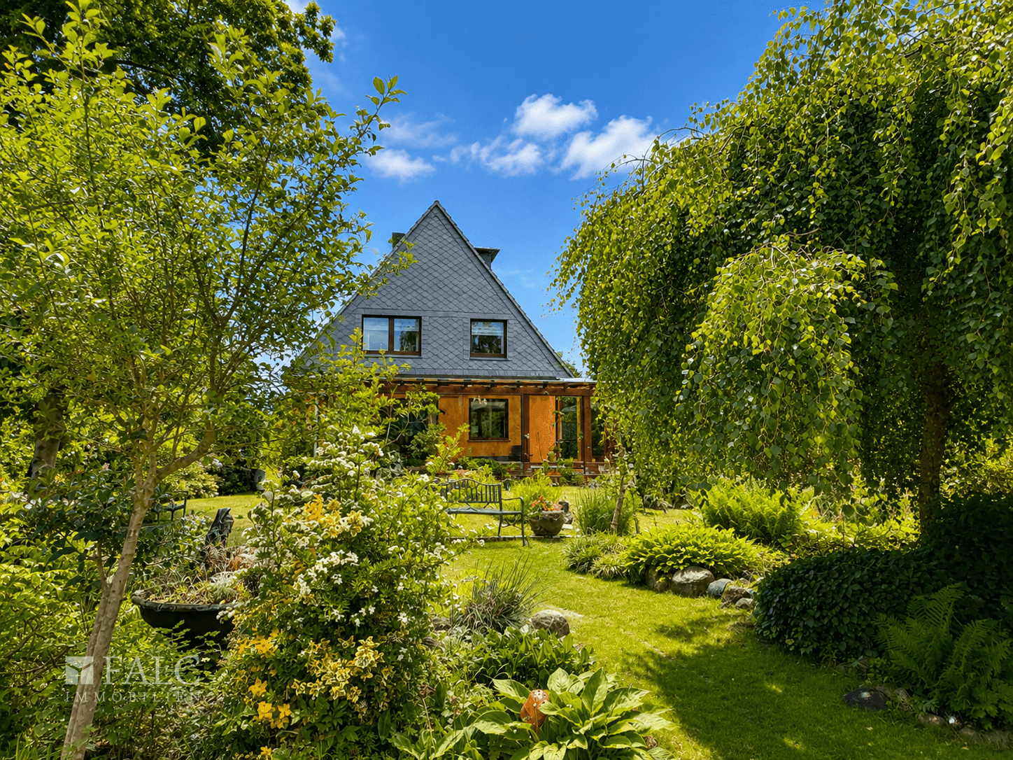Gartenidylle mit Wintergarten-charmantes Einfamilienhaus zum Wohlfühlen in der Nähe von Langen – Bremerhaven – Vorschaubild 7