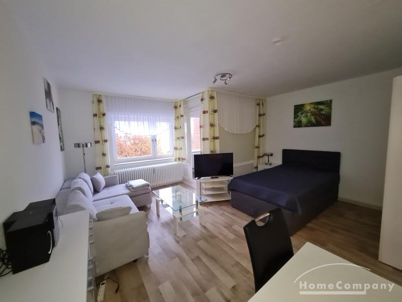 Schöne 1 Zi.Whg., möbliert, 3. OG, mit Balkon. – Wolfsburg – Vorschaubild 2