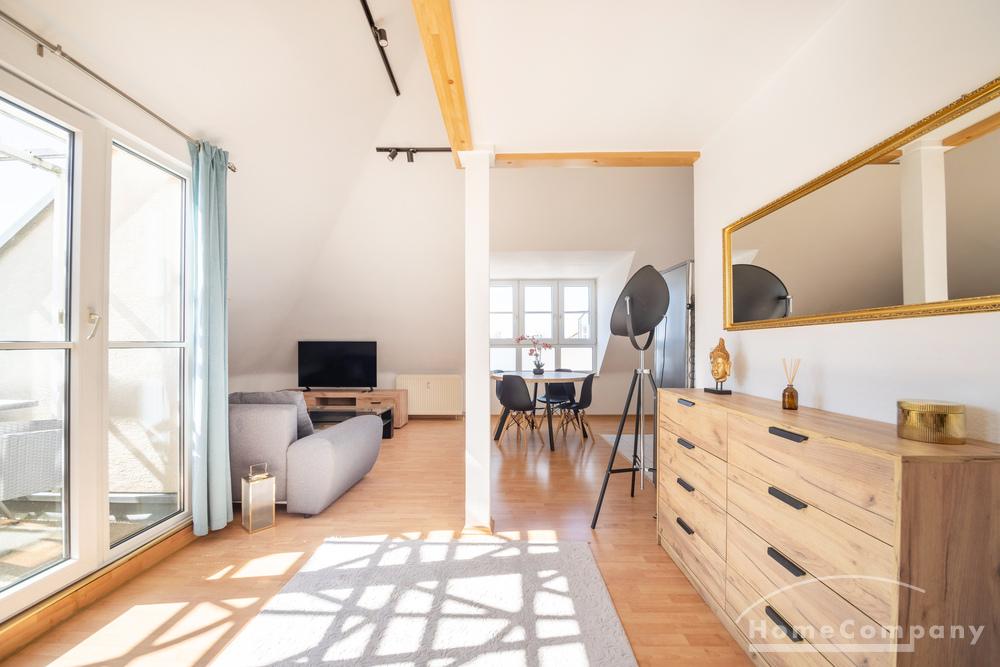 26776 HomeCompany Dresden Möbliert/Furnished 1,5-Zimmer Wohnung in Dresden-Niedersedlitz max. 2 Personen – Dresden – Vorschaubild 21