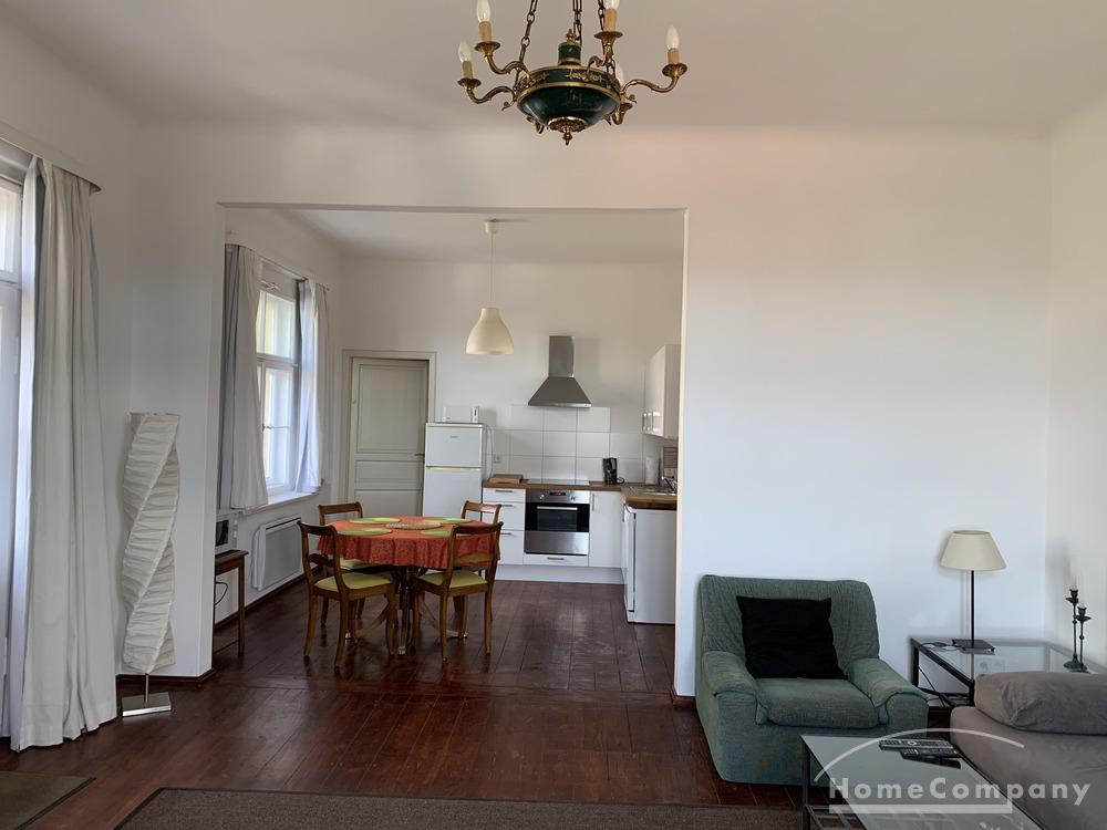 20426K1R HomeCompany Dresden Möbliert/Furnished 1,5 Zimmer Apartment mit Dachterrasse in Dresden-Loschwitz max. 2 Personen – Dresden – Vorschaubild 3