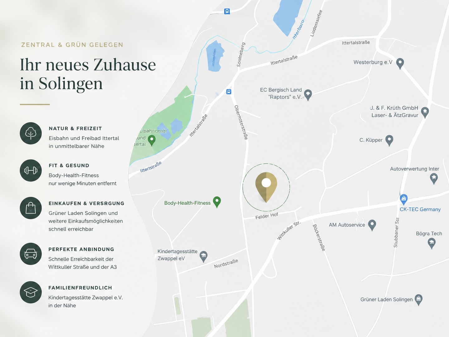 Hausgefühl statt Wohnung 108,5 m² Wohnkomfort mit Kamin 2 Balkonen & moderner Küche in Solingen-Wald – Solingen – Vorschaubild 28
