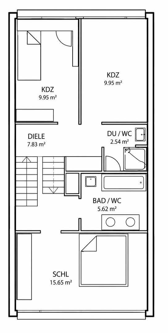Hausgefühl statt Wohnung 108,5 m² Wohnkomfort mit Kamin 2 Balkonen & moderner Küche in Solingen-Wald – Solingen – Vorschaubild 34