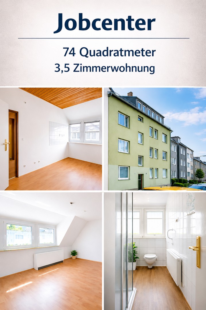 Jobcenter – جوب سنتر – Джобцентер – deine neue Wohnung ist fertig!