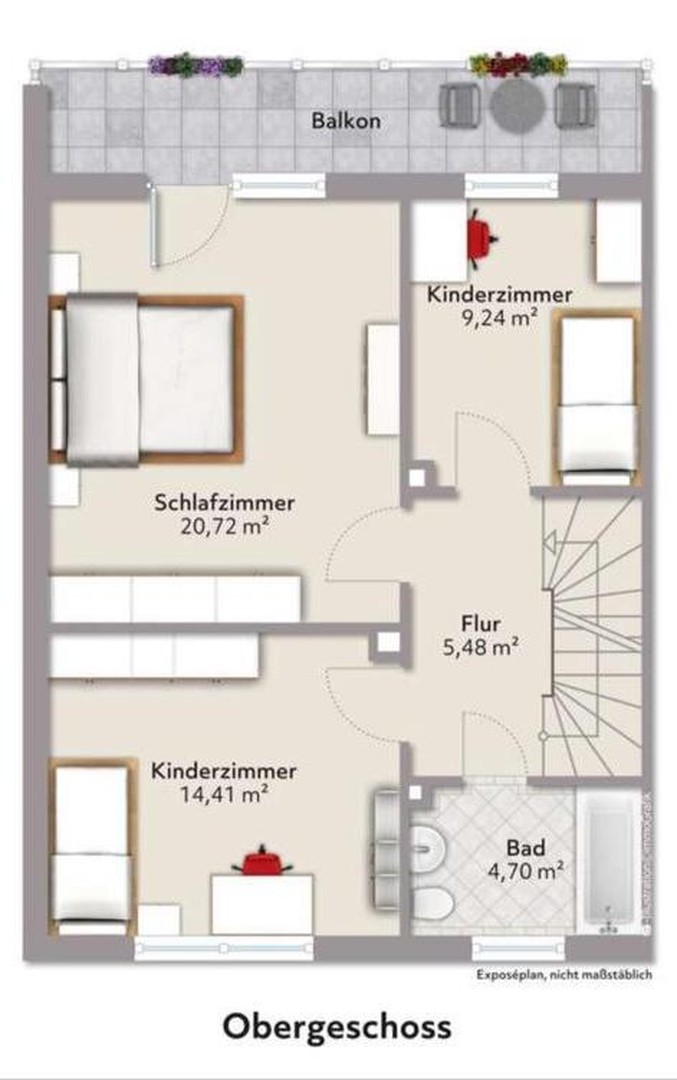 ** 1 von 8 WG-Zimmer ** in einem modernisiertes Reiheneckhaus in Kaufbeuren – Kaufbeuren – Vorschaubild 35