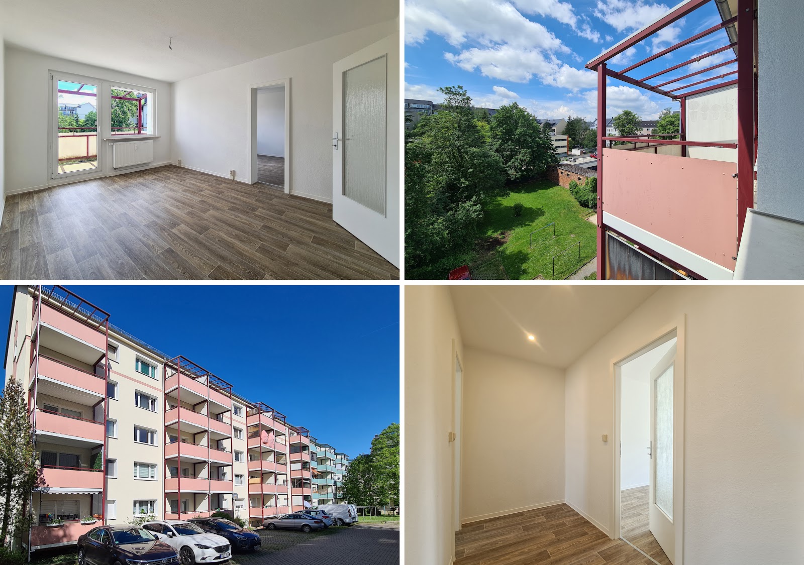 Helle, moderne 2 Zimmerwohnung mit großzügigen Balkon