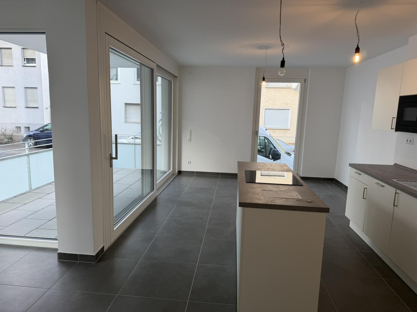 Moderne 2-Zimmer-Neubauwohnung mit Terrasse, Einbauküche & TG-Stellplatz in Heilbronn