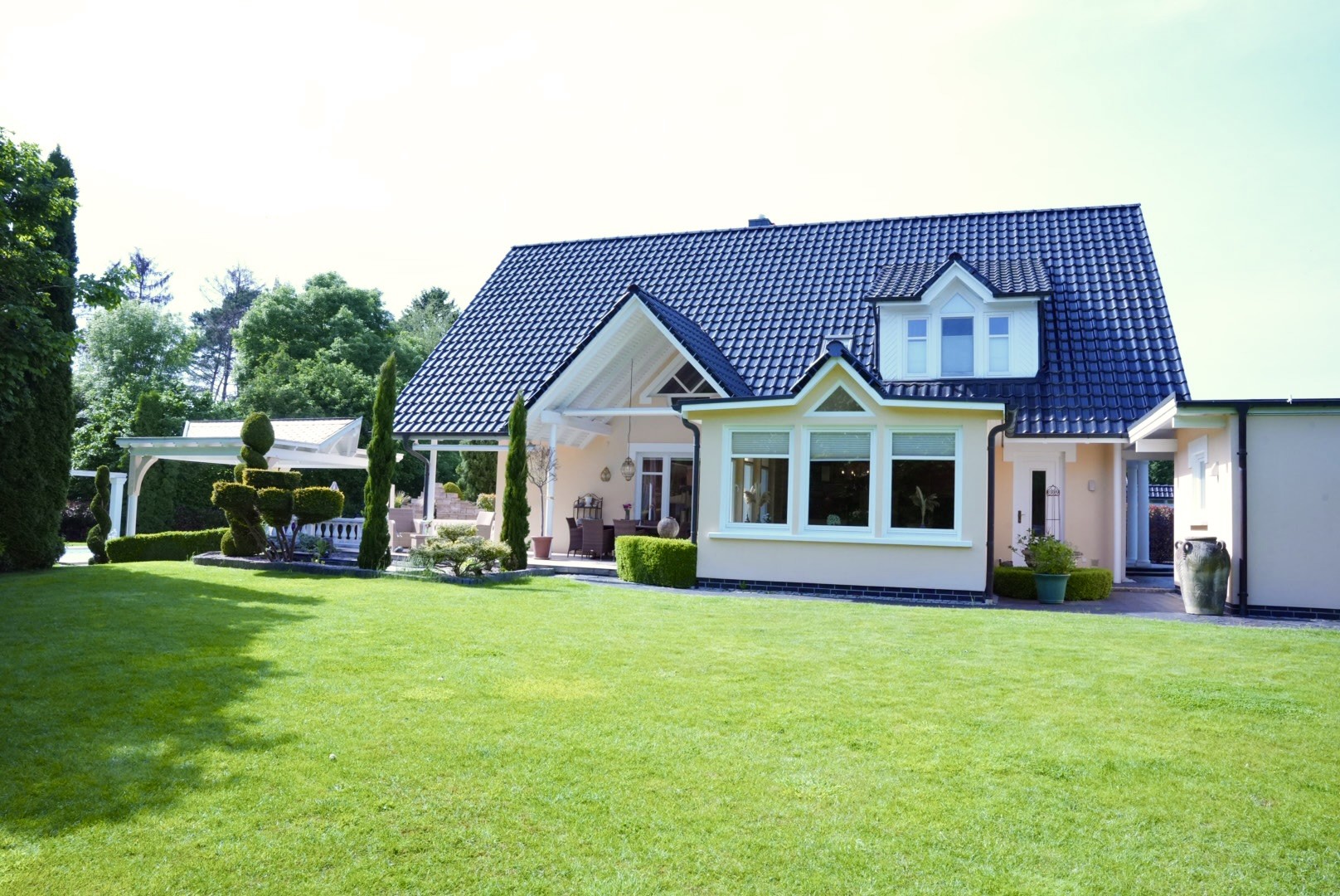 Lilienthal / Worpswede - Architektenhaus im mediterranen Stil auf großzügigem Grundstück – Lilienthal – Vorschaubild 10