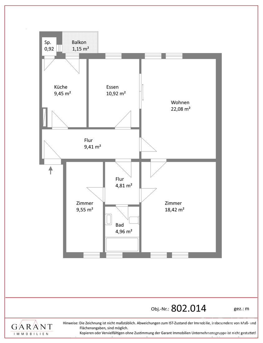Kapitalanlage mit WG-Konzept - Vollständig sanierte 5-Zimmer-Wohnung mit attraktivem Mietpotenzial – München – Vorschaubild 7