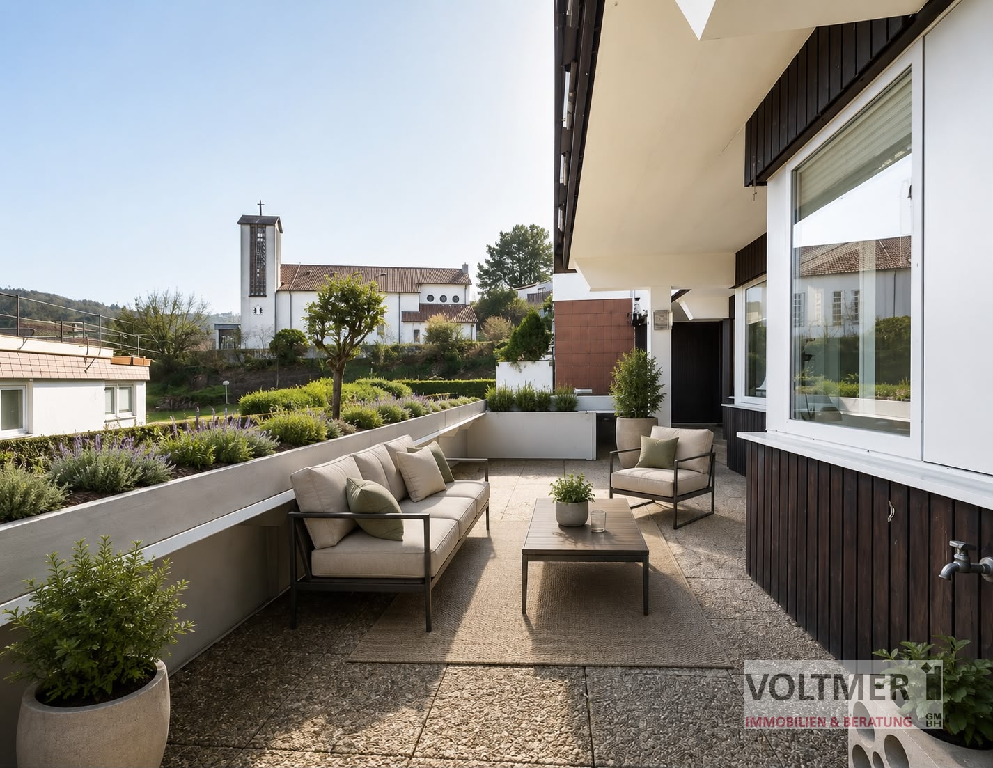 HAUSCHARAKTER - Eigentumswohnung mit Loggia und Garage in Sackgassenlage von Saarbrücken! – Saarbrücken / Scheidt – Vorschaubild 6