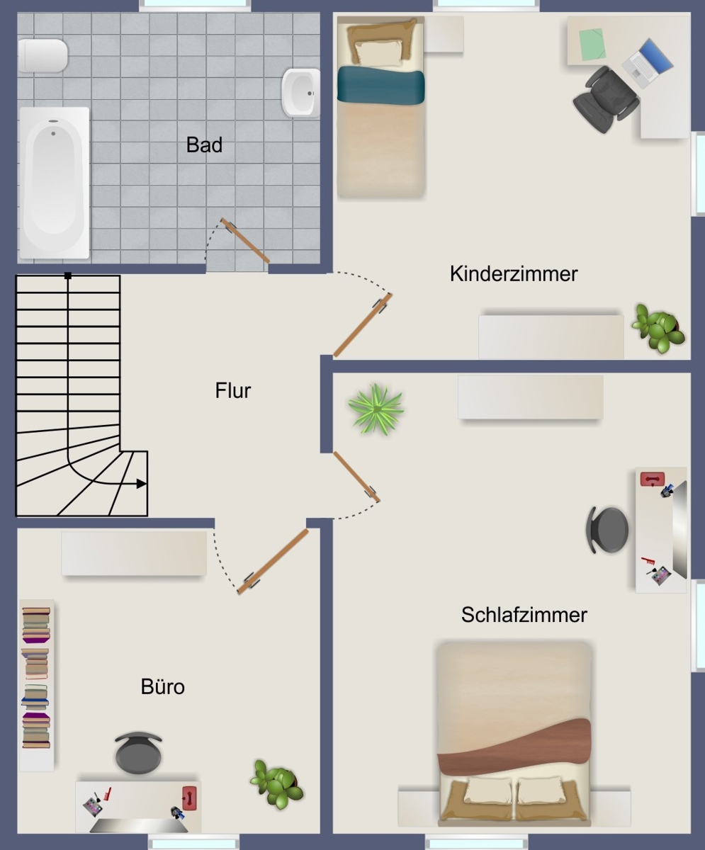"Familienglück mit Garten - Charmante Doppelhaushälfte in Bad Cannstatt" – Stuttgart Bad Cannstatt – Vorschaubild 20