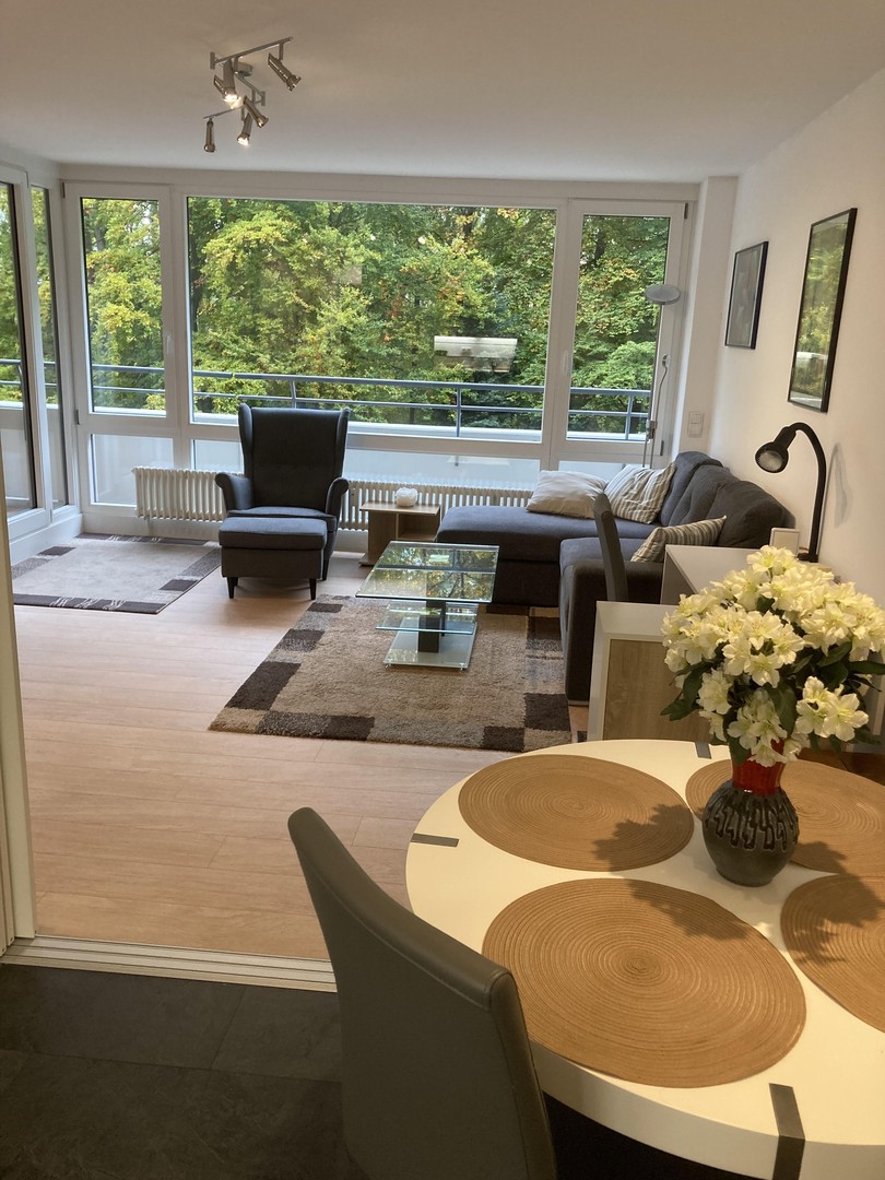 Vollmöbiliertes, voll ausgestattetes Apartment