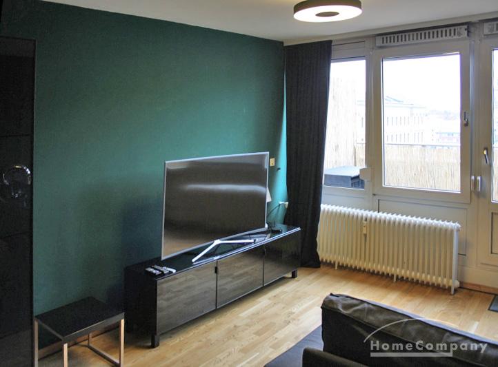 Single-Penthouse mit Schlossblick, möbliert, mit Küche und Bad, 5. OG, Dachterrasse ca. 10 qm. – Braunschweig – Vorschaubild 5