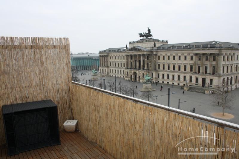 Single-Penthouse mit Schlossblick, möbliert, mit Küche und Bad, 5. OG, Dachterrasse ca. 10 qm. – Braunschweig – Vorschaubild 10