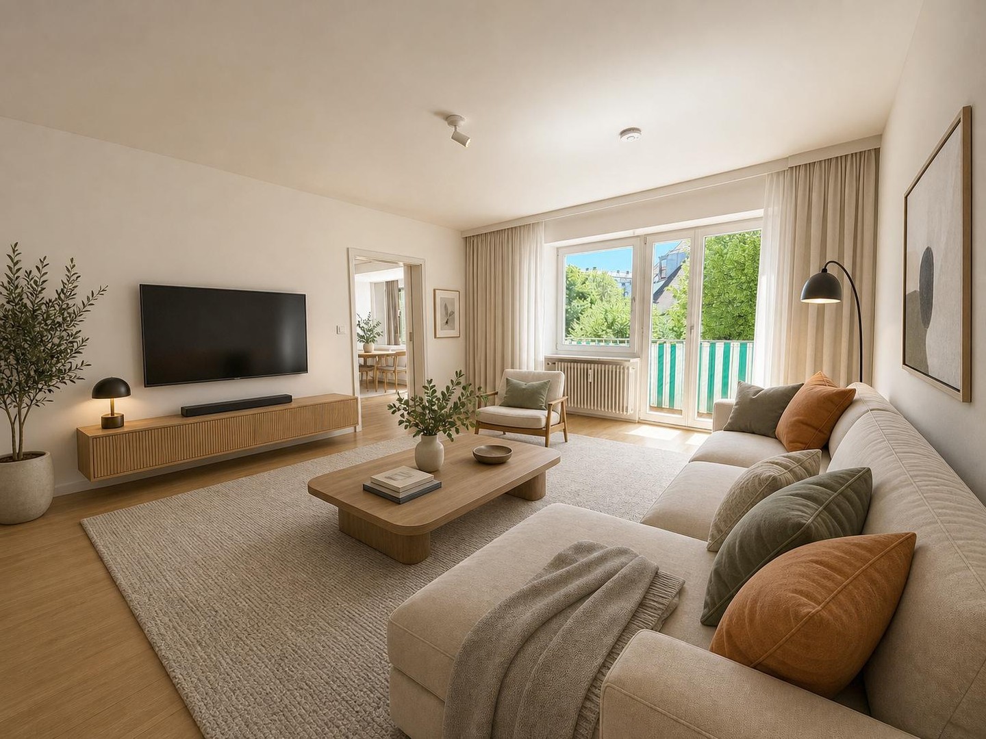 Helle 2-Zimmer-Wohnung in einem gepflegten Mehrfamilienhaus – München – Vorschaubild 24