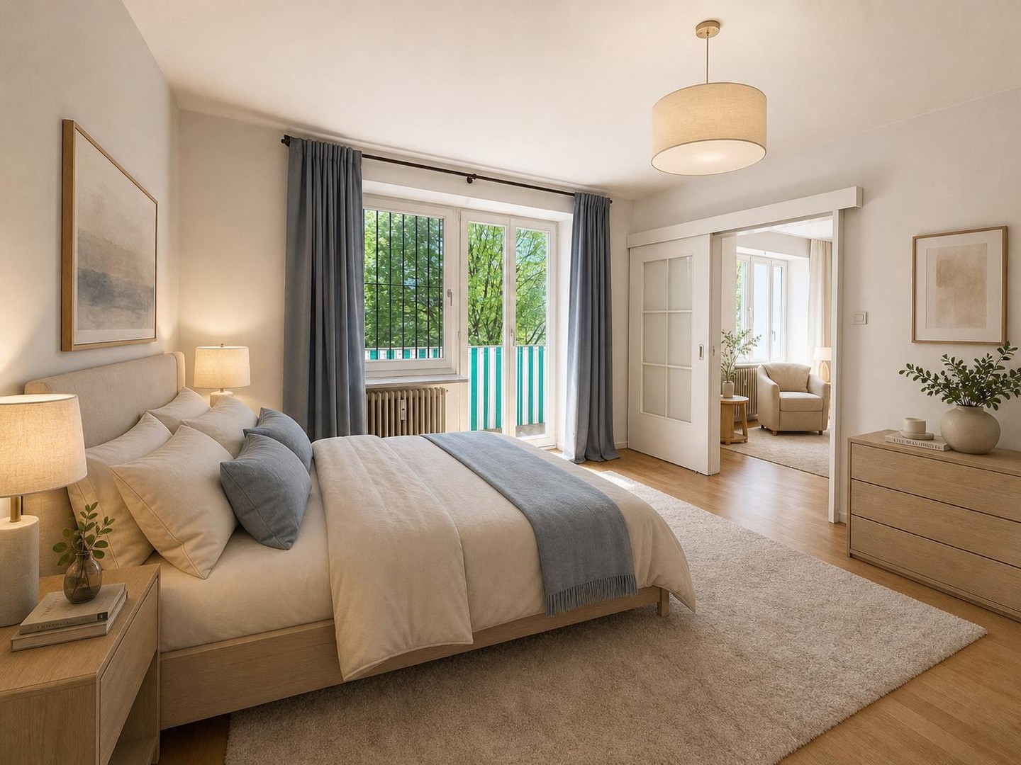 Helle 2-Zimmer-Wohnung in einem gepflegten Mehrfamilienhaus – München – Vorschaubild 26