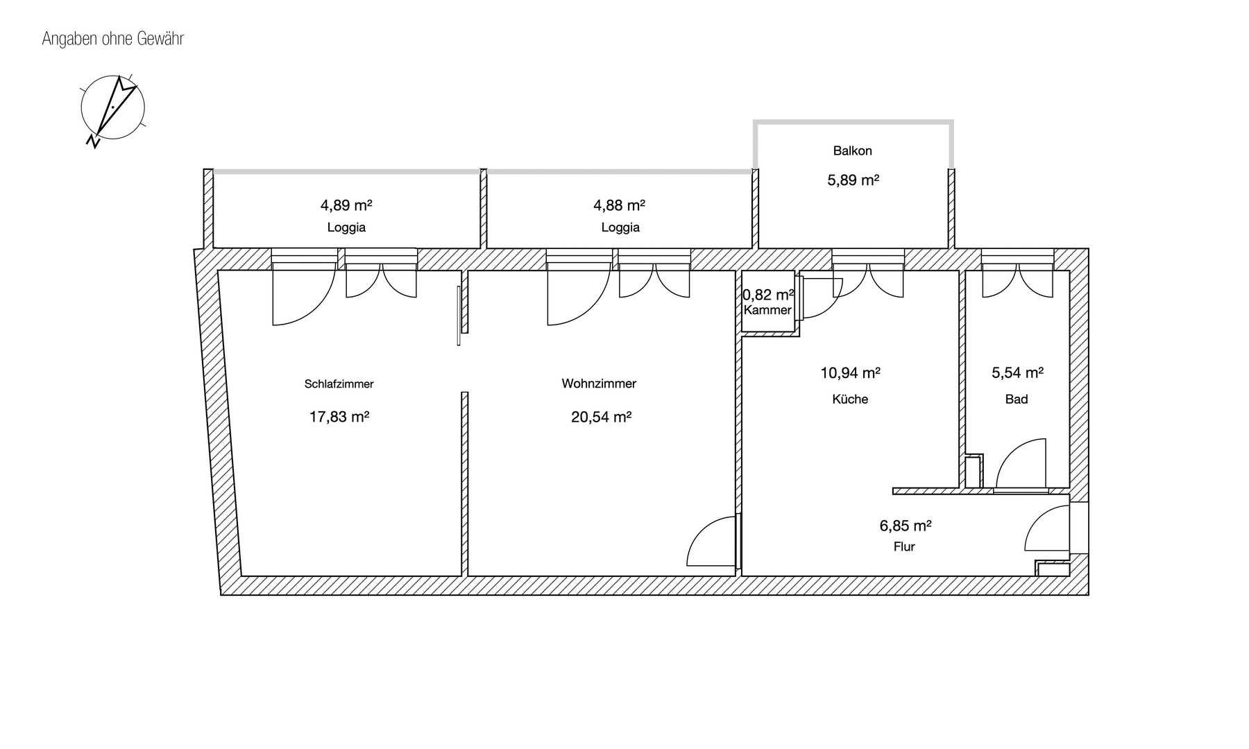 Helle 2-Zimmer-Wohnung in einem gepflegten Mehrfamilienhaus – München – Vorschaubild 27