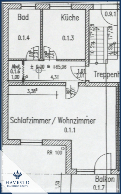 Renovierte 2-Raum Wohnung mit Balkon, Neuer Einbauküche & Stellplatz! – Magdeburg / Sudenburg – Vorschaubild 10