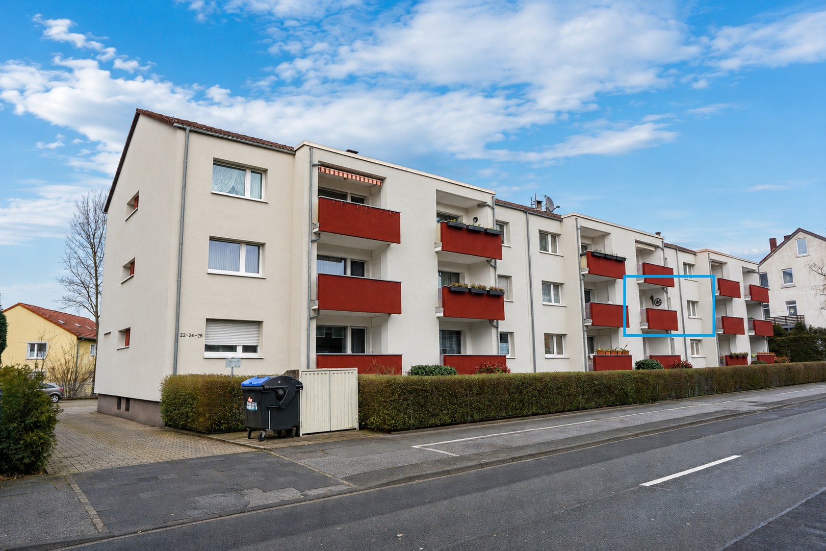 Sonnige 3-Zimmer-Wohnung in Bochum-Hofstede mit Balkon & Garage – provisionsfrei! – Bochum – Vorschaubild 28