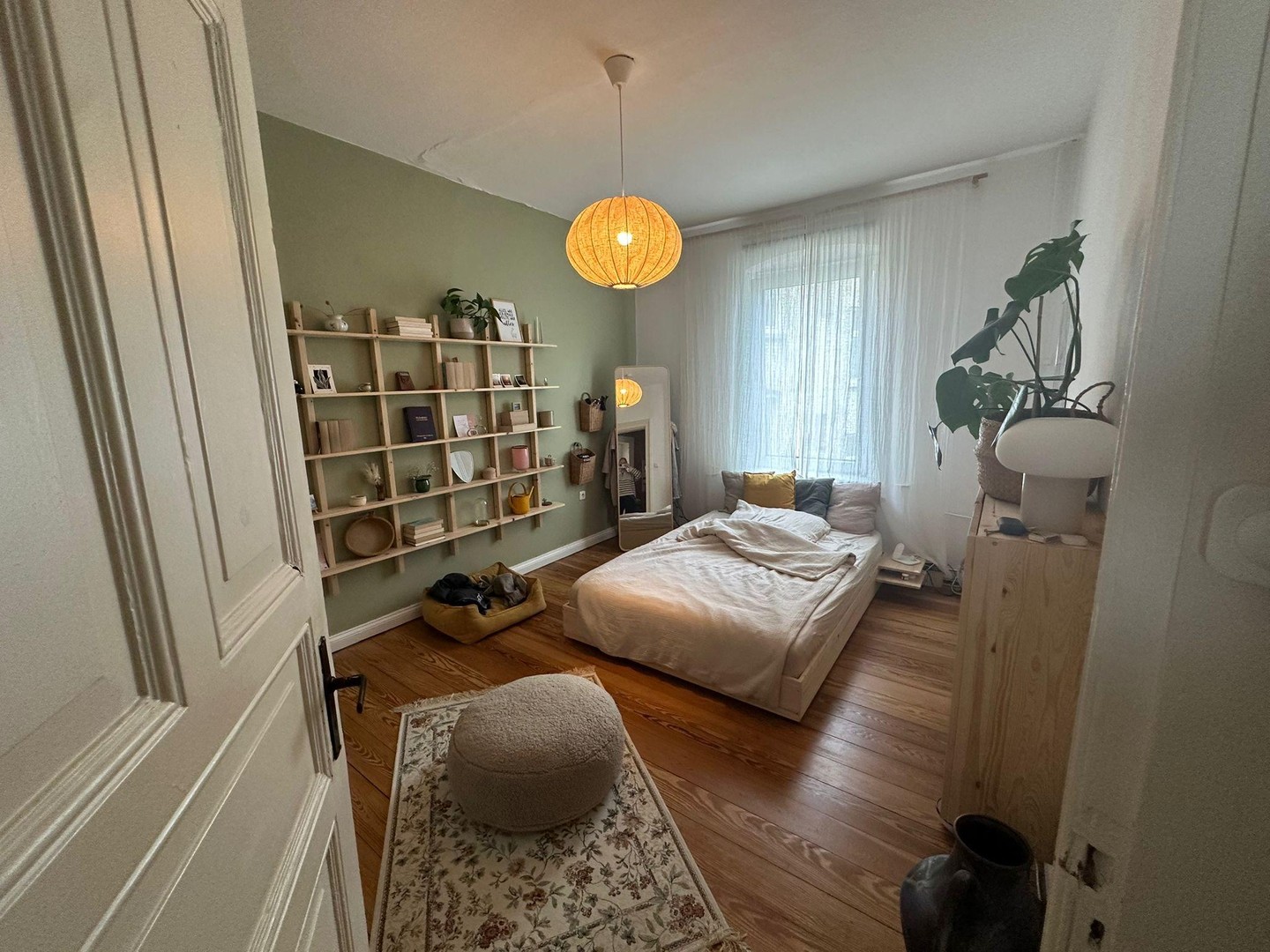 Helle, schöne und gepflegte Altbauwohnung mit Dielenfussboden und Einbauküche – Kiel – Vorschaubild 8