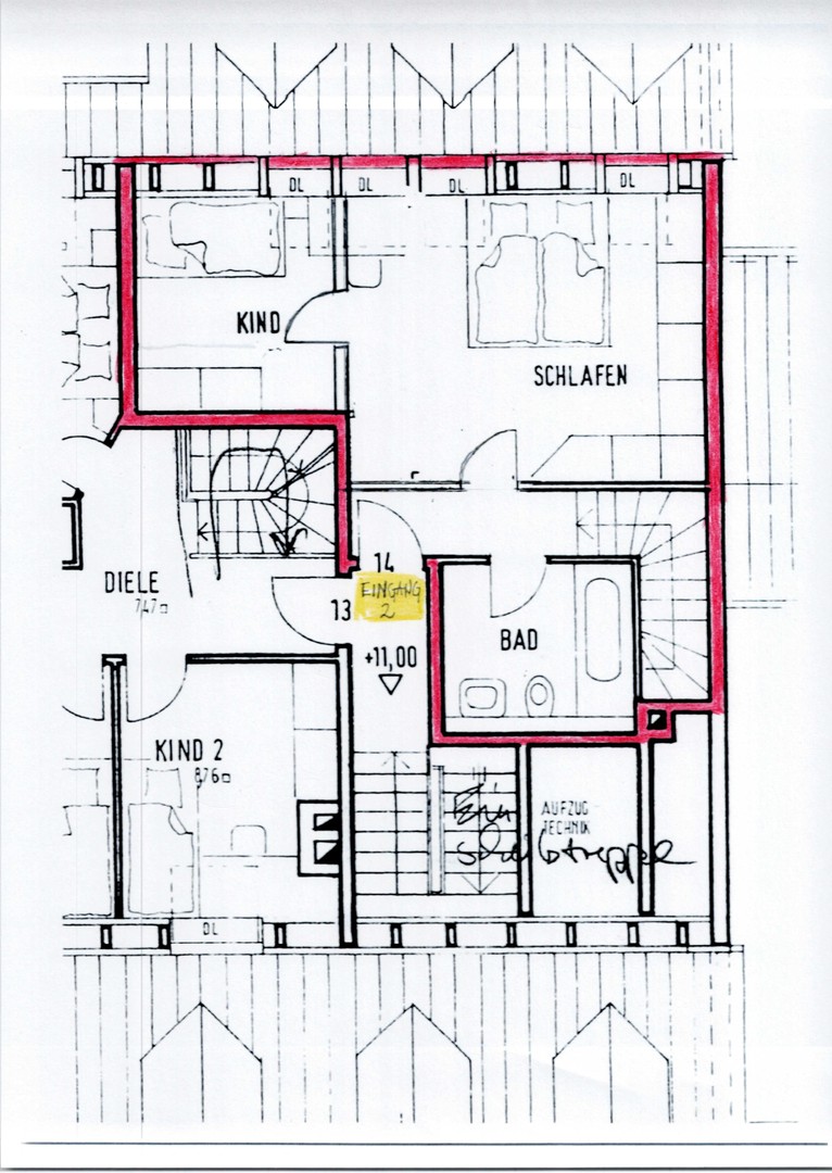 Großzügige helle 3 Zimmer-Wohnung mit Terrasse, Nähe Marienbergpark, direkt vom Eigentümer – Nürnberg – Vorschaubild 19