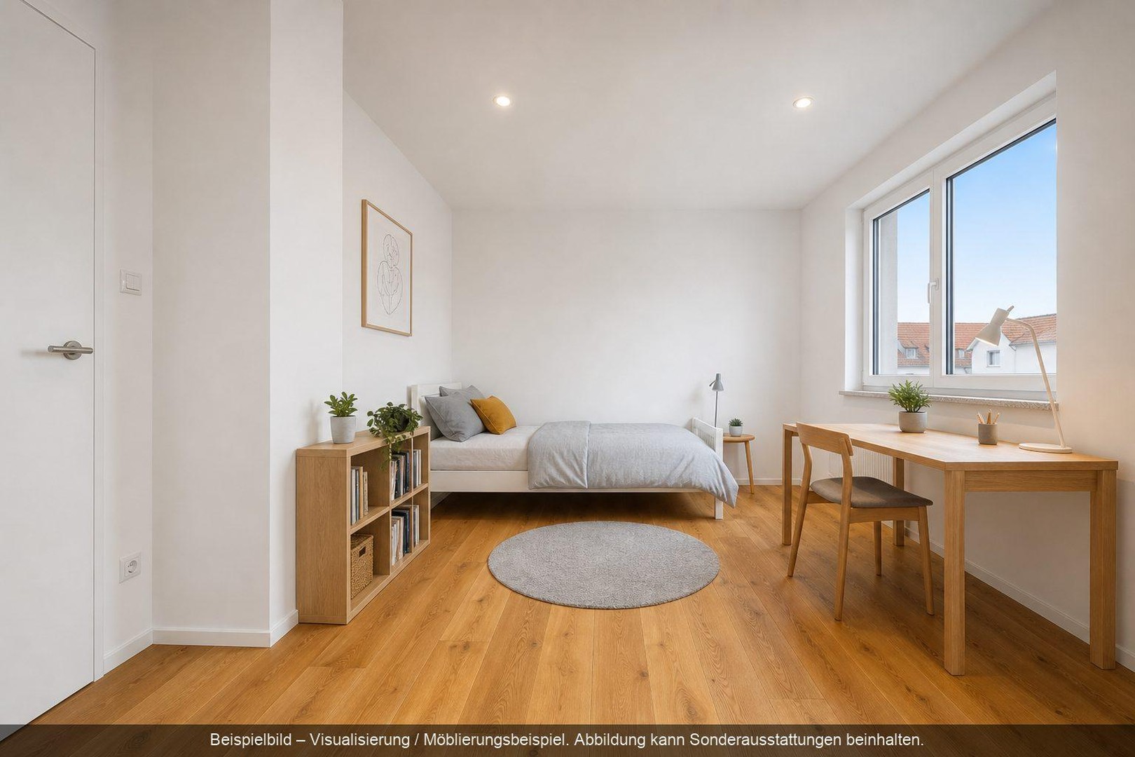 Exklusives A+ Neubau-Reihenhaus mit PV-Speicher, Premiumküche & Garten – Mering – Vorschaubild 9