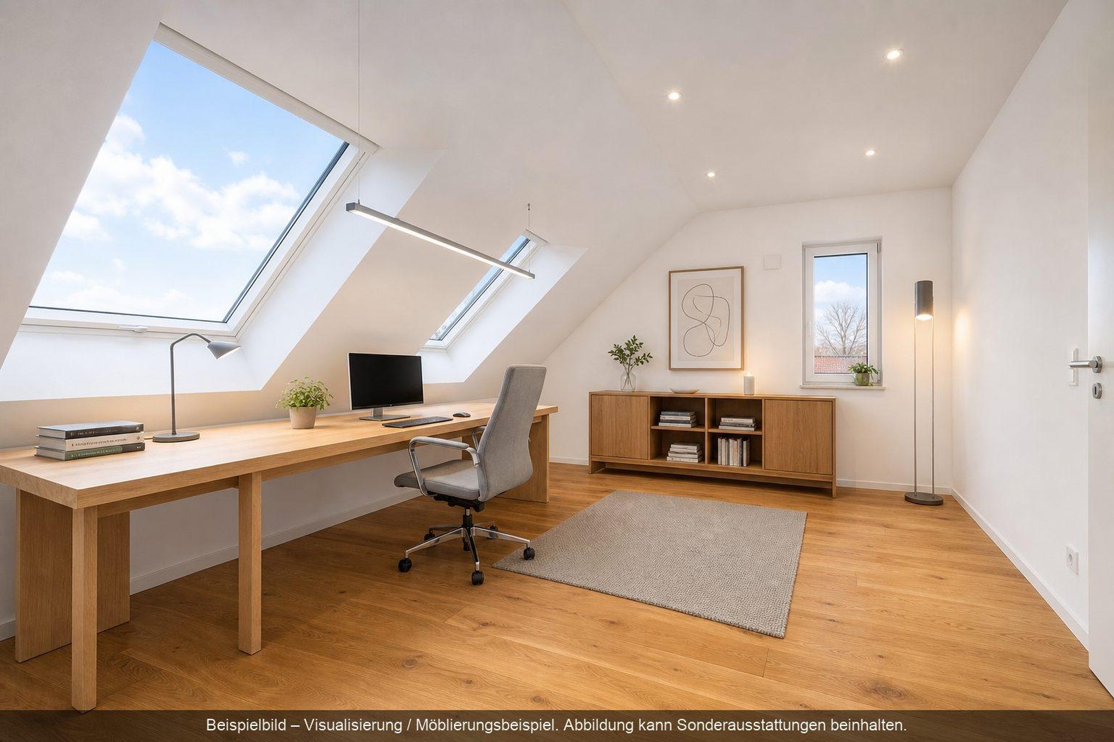 Exklusives A+ Neubau-Reihenhaus mit PV-Speicher, Premiumküche & Garten – Mering – Vorschaubild 11